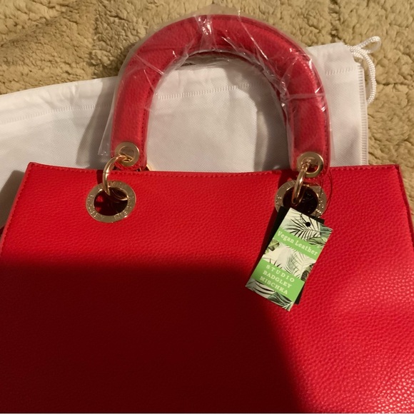 NWT Studio Badgley Mischka red
handbag - Picture 2 of 6